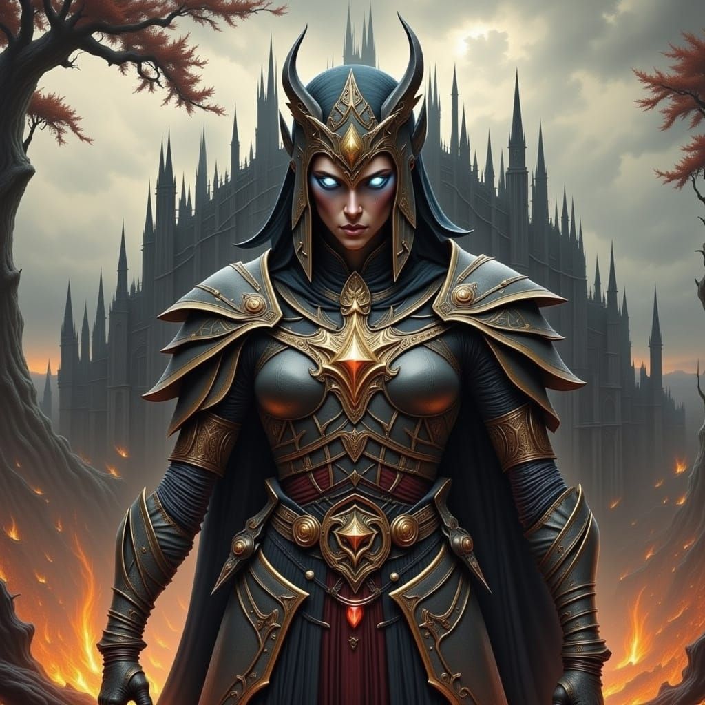 Surreal Abstract Landscape with Distorted Textures