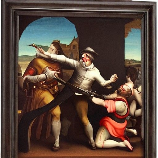 Undead Anti-Hero in Renaissance Painting