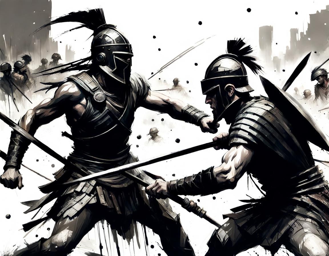 hoplite fight