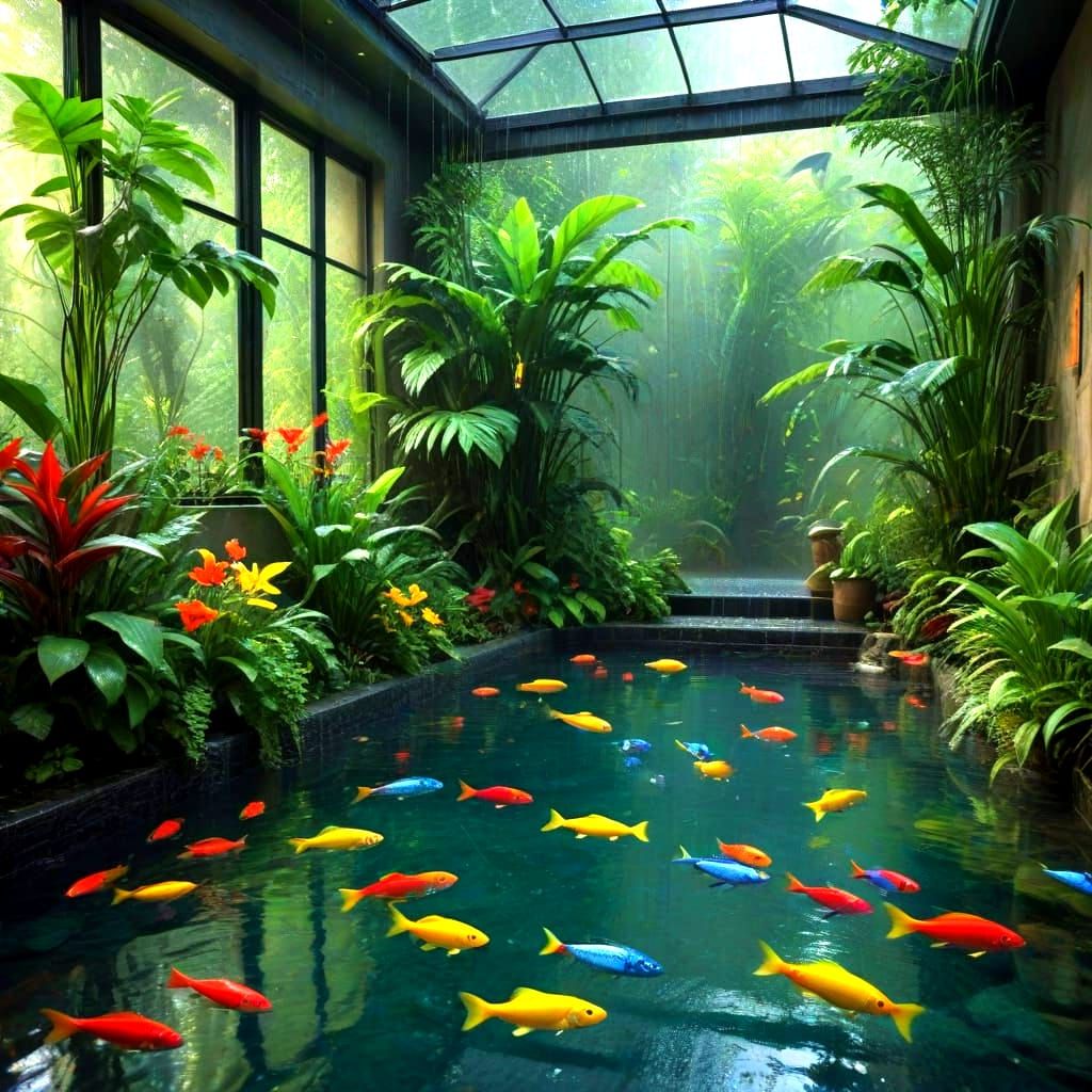 Vibrant Fish Thrive in a Colorful Underwater Paradise