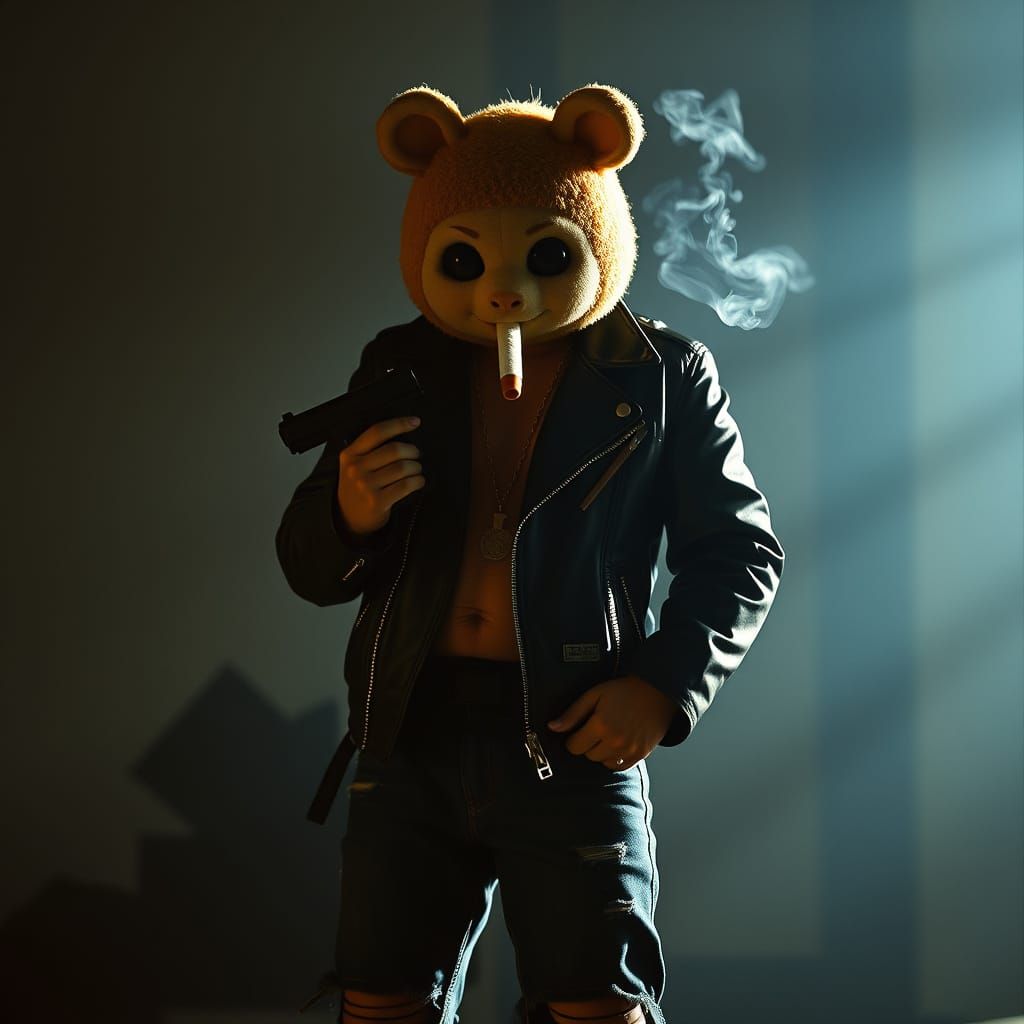 Makka Pakka as Gritty Action Hero