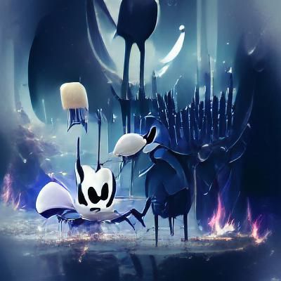 Knight in a Hollow World: Digital Art