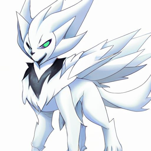 Dramatic Absol Portrait with Dynamic Lighting