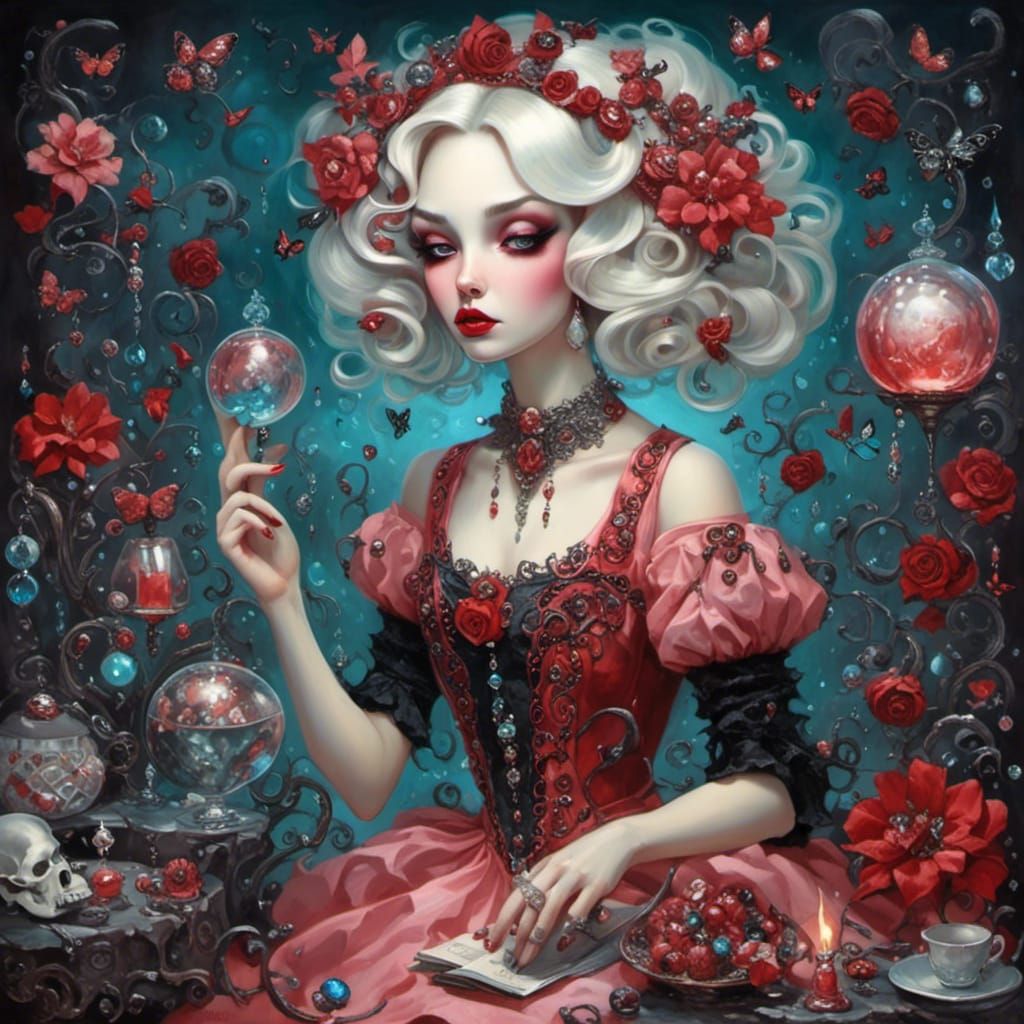 Excitement and Boredom: An AI Generated Image