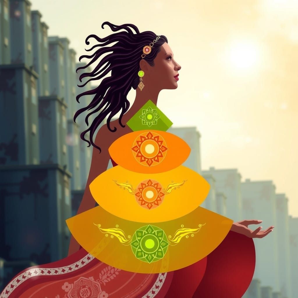 Innovator of Harmony in Vibrant Digital Art