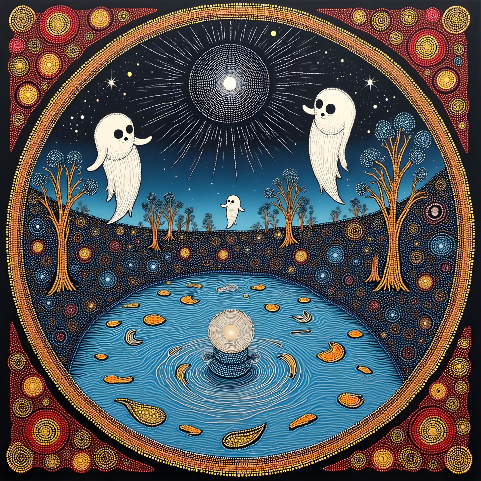 Ghost in the water cooler