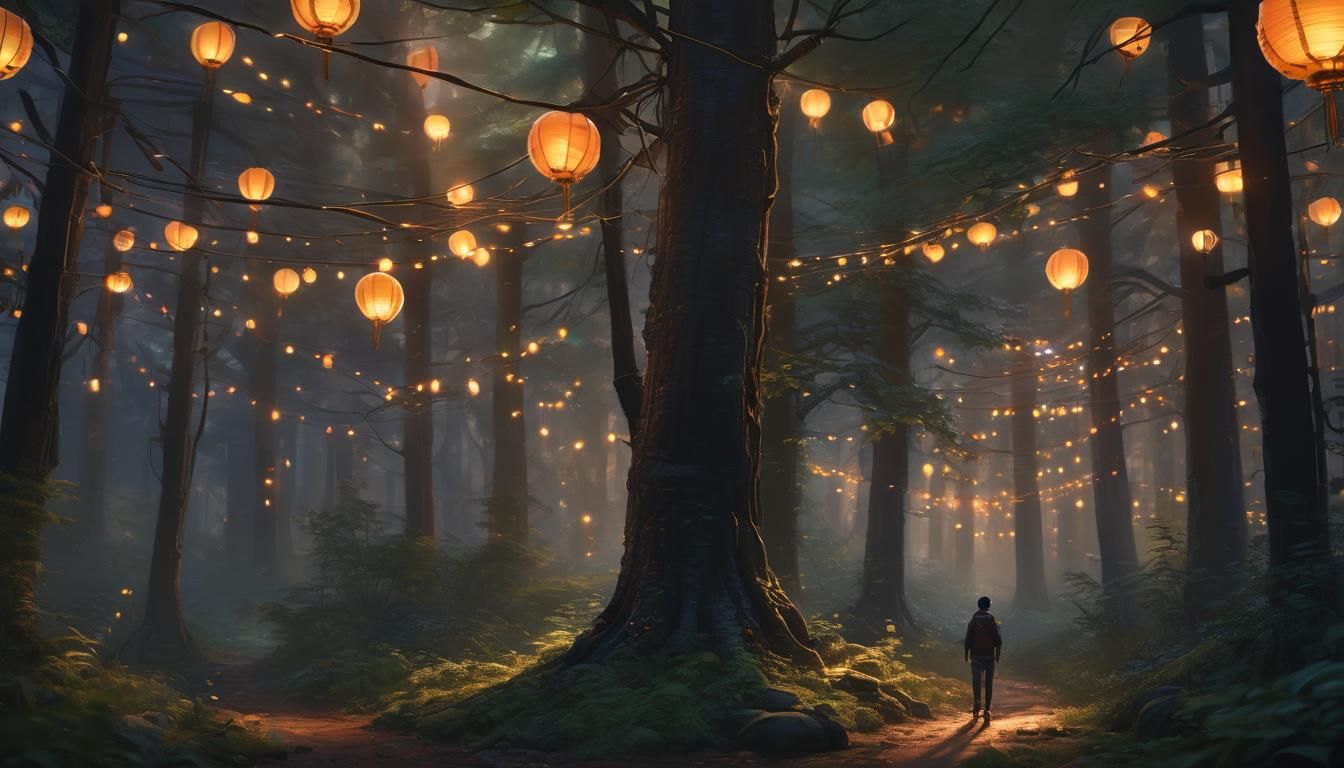 Khoa in Lavish Forest Concept Art