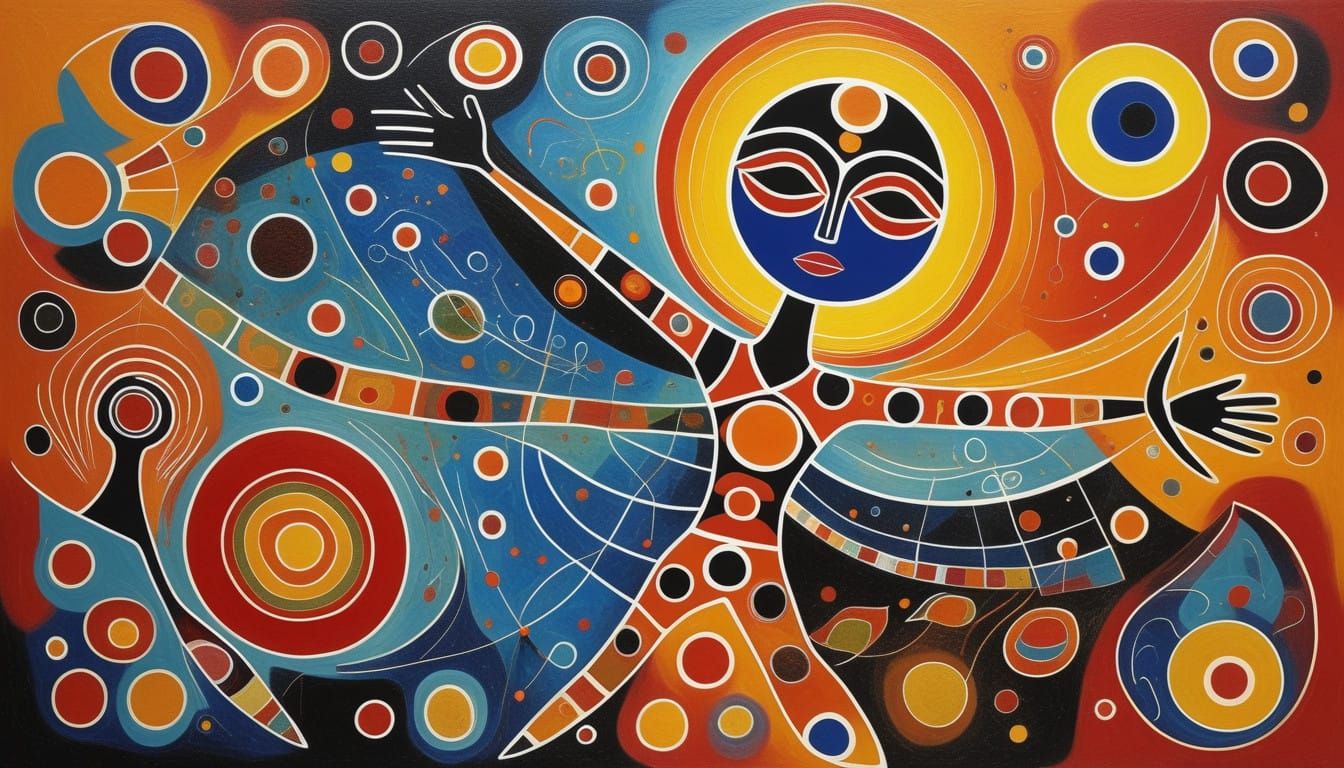 Yingarna with her Children