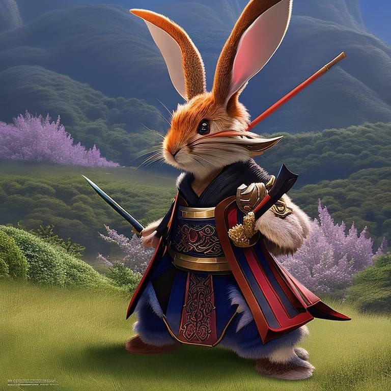 Samurai rabbit
