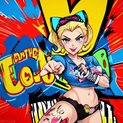 Sultry Rockabilly Icon Forming a Heart