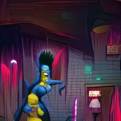 Marge Simpson's Sinister Dance Performance