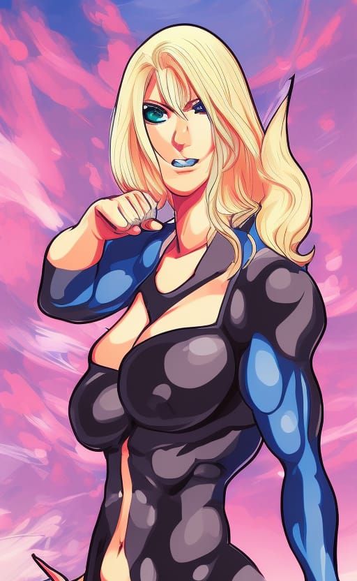 Anime Style Undercover Agent Illustration