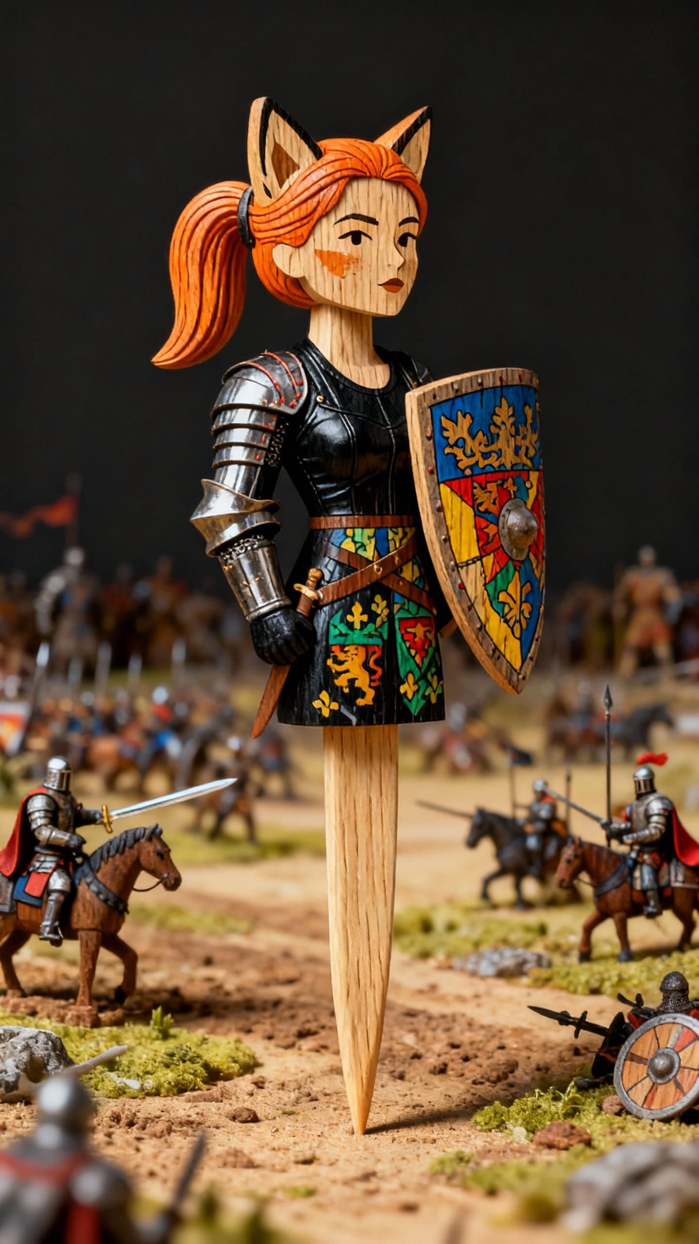Medieval Femme Fatale Toothpick