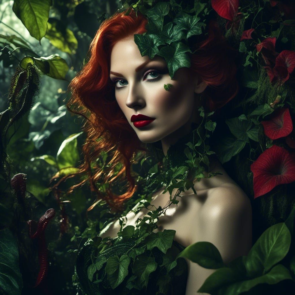 <lora:Poison Ivy Style:1.0>