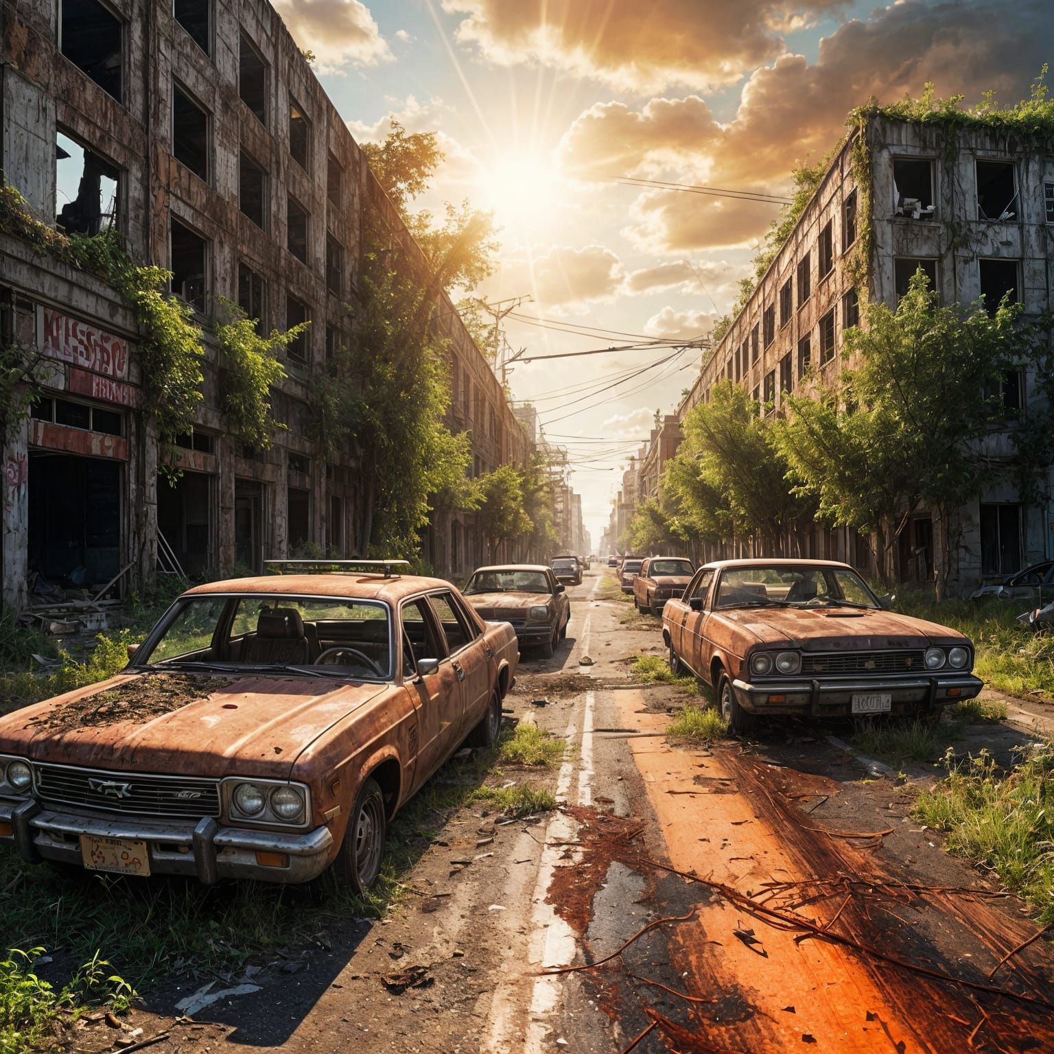 Forgotten Streets: Nature's Reclamation