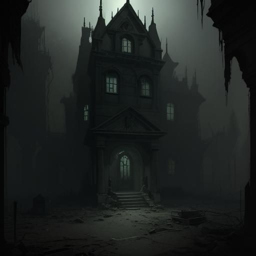 Humm creepy house hmmm i dont know what to name it