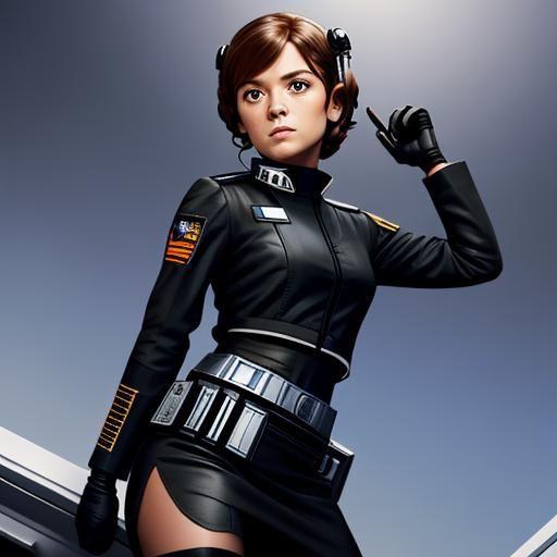Star Wars Female TIE Fighter Pilot in Style