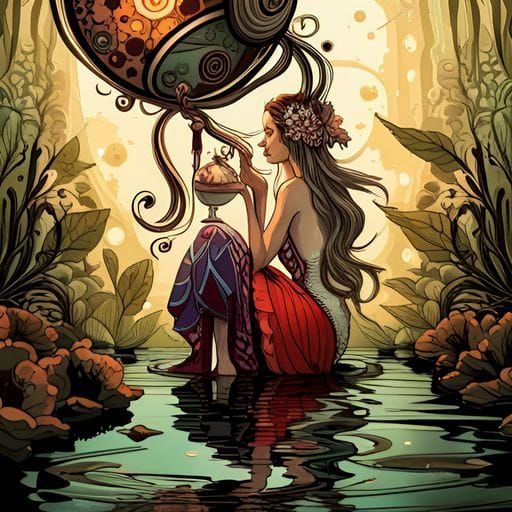 Abstract Reflective Design with Light and Shadow