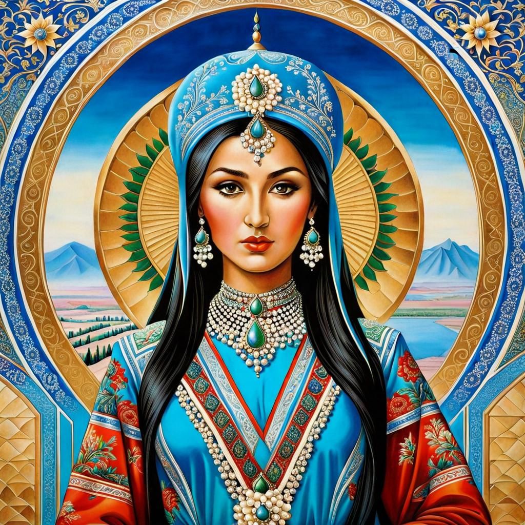 Uzbekistan as a Woman