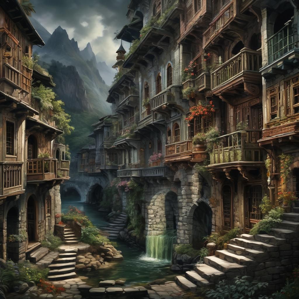 Painting by Therril: Stormy Weather