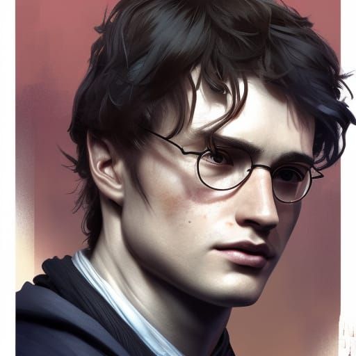 Wizarding World Portrait of a Handsome Man