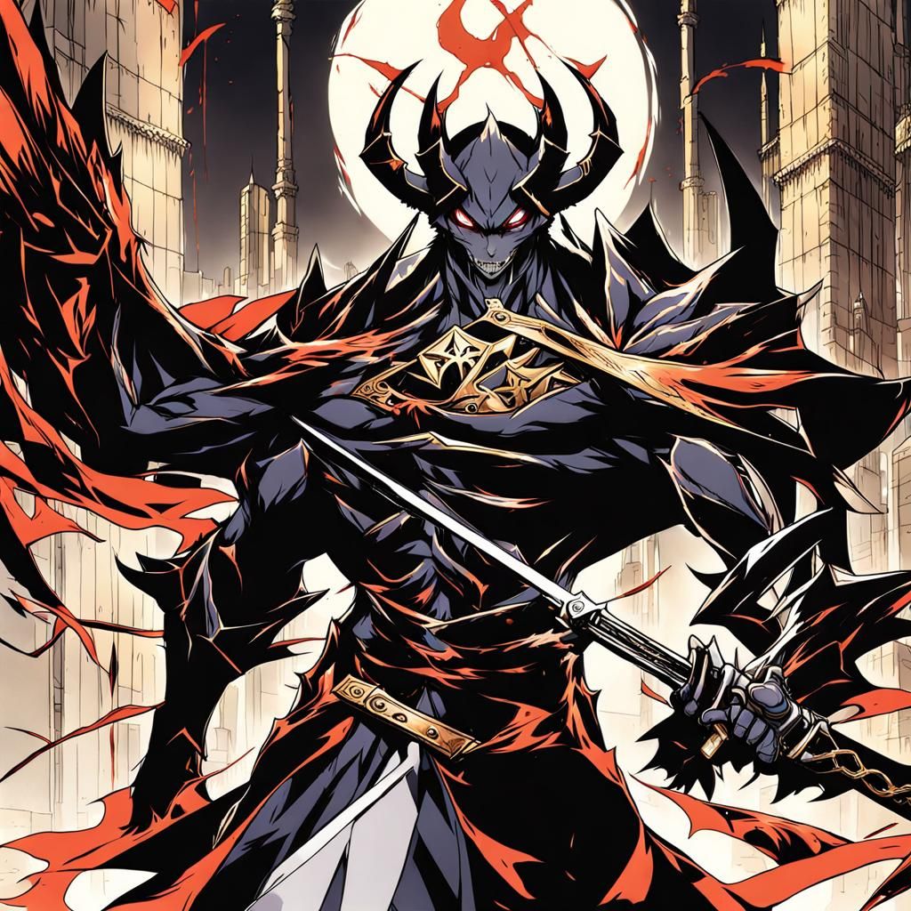 Lust Demon in Anime Style