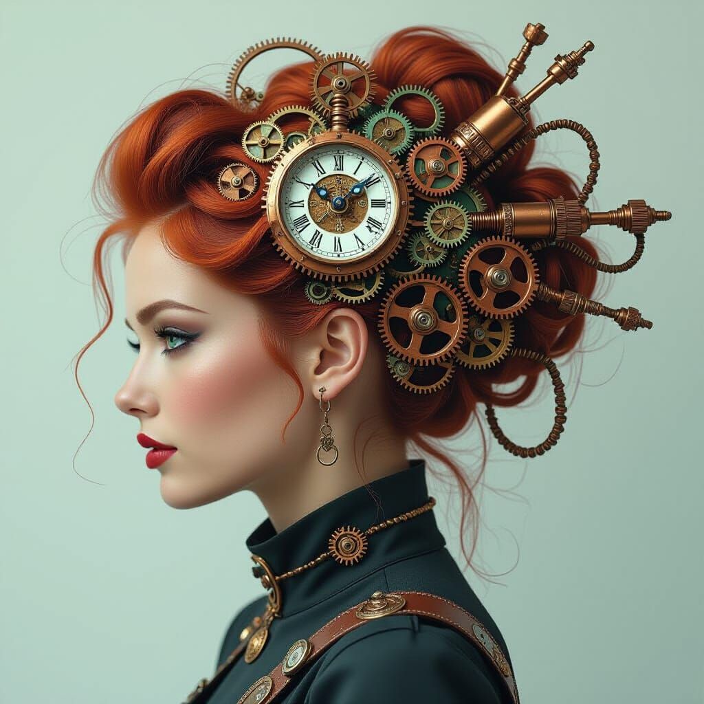 Steampunk Hairstyle