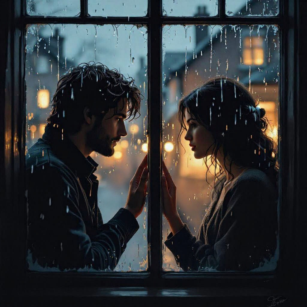 Longing Lovers Across a Stormy Divide