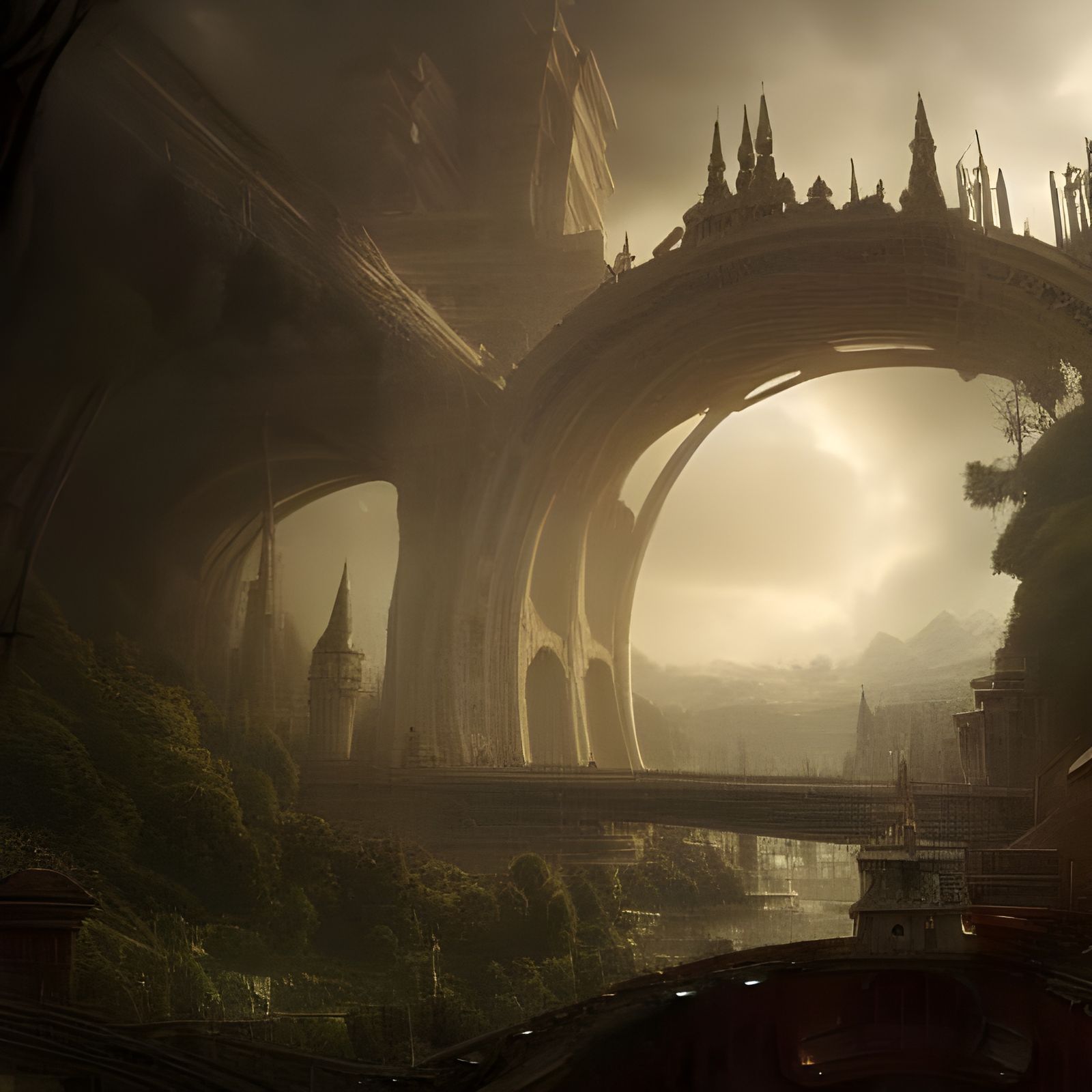 Epic Cinematic Digital Matte Painting