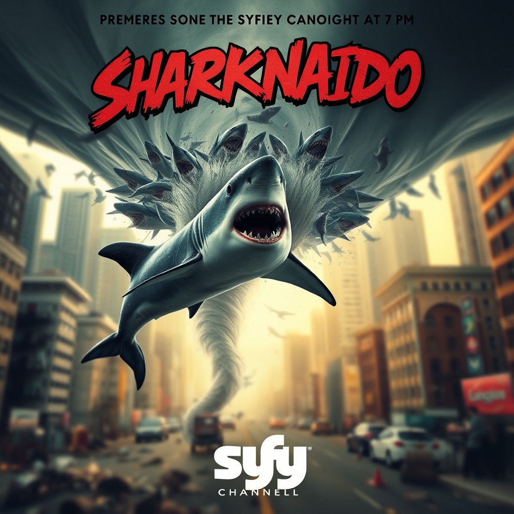 Sharknado: Sharks in a Tornado Devastate City