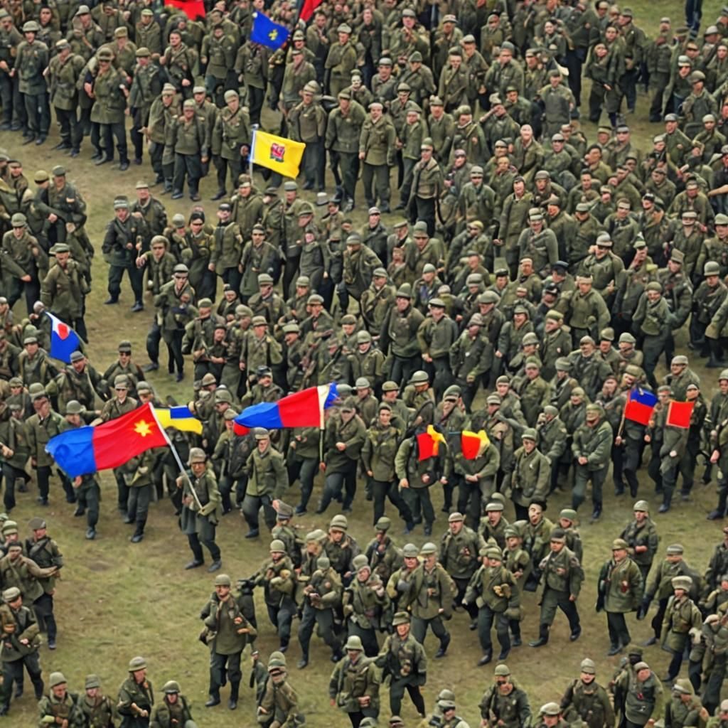 Romania vs. Japan: Soldiers in Battle