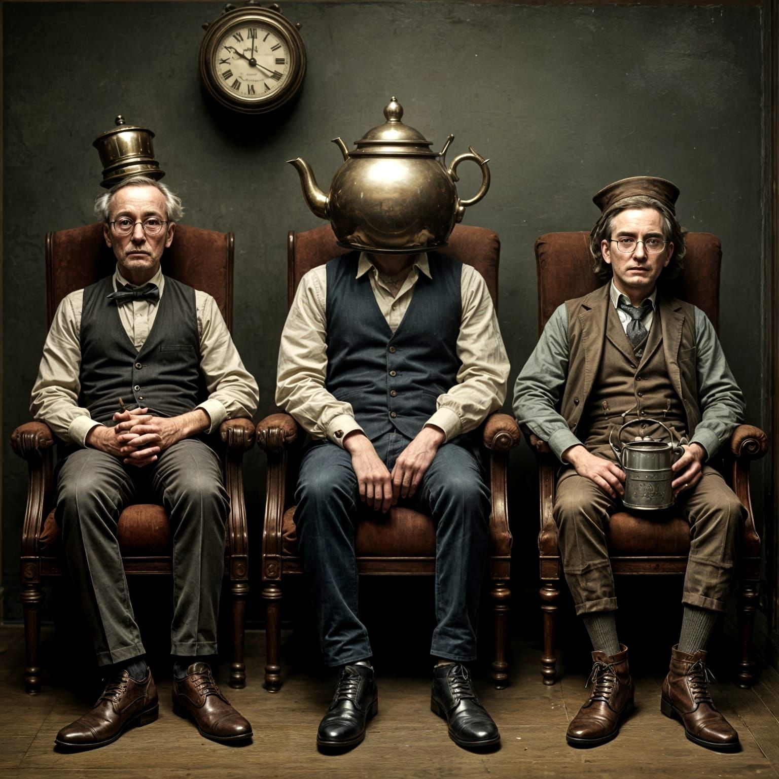 Gothic Horror Waiting Room of Forgotten Dreams