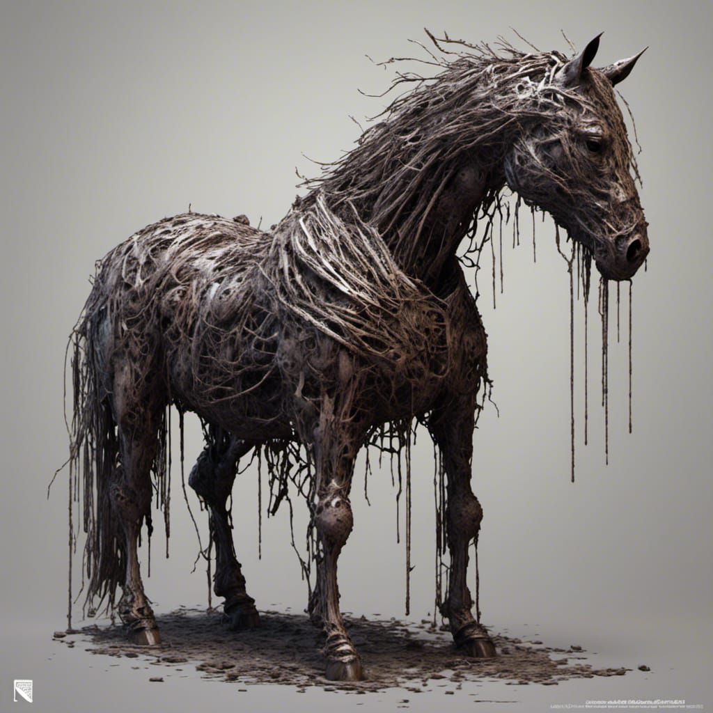 Abstract Horse Generated via AI