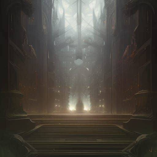 Brontolasmus in Dark Fantasy Style