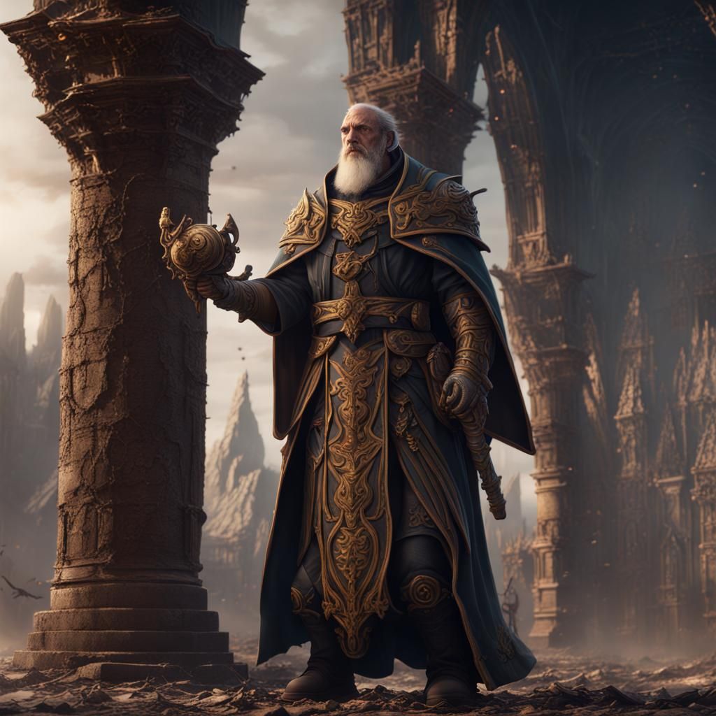 Priest of War: Detailed Matte Painting