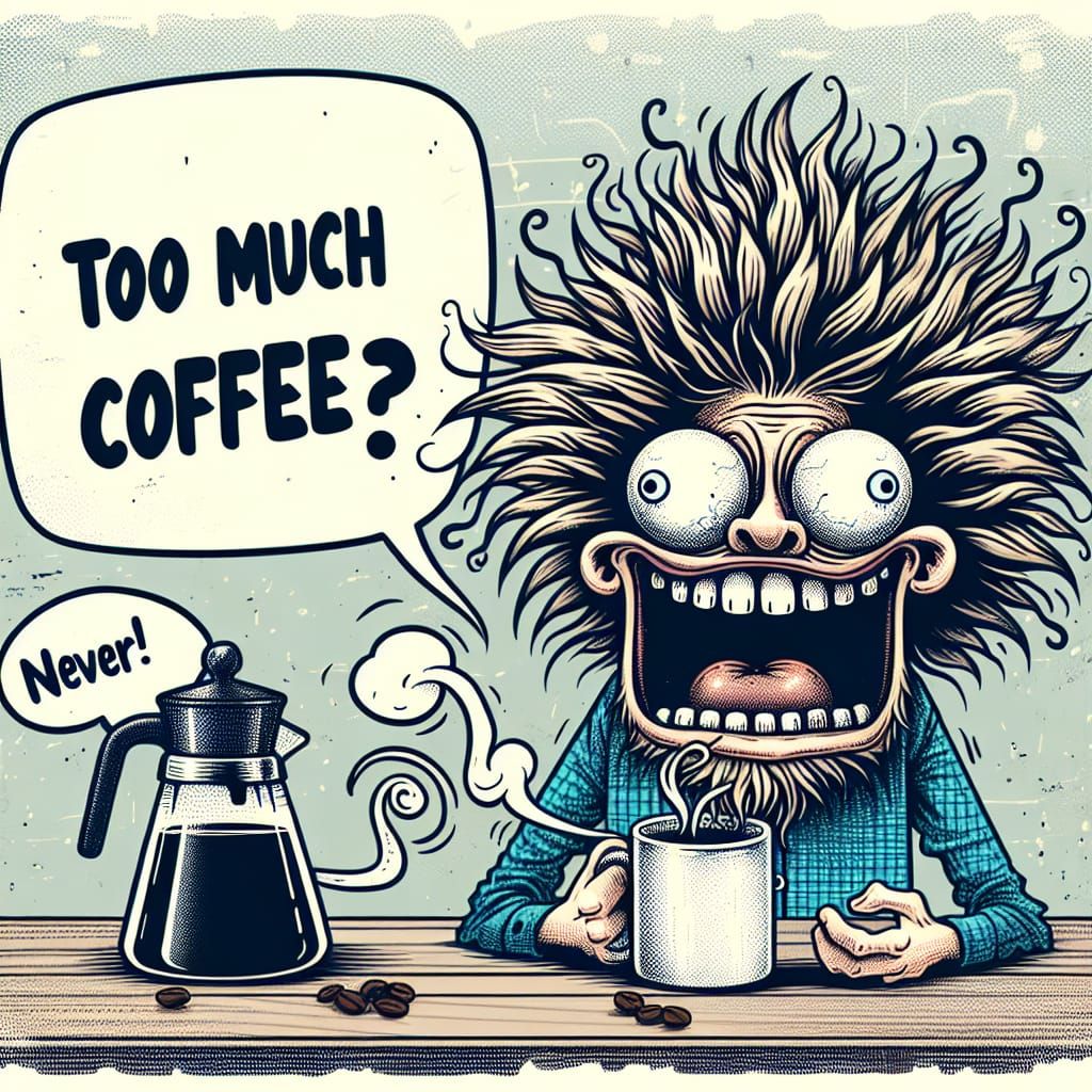 Too much coffee?