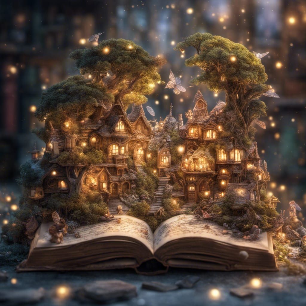 Fairyland Book: Greg Rutkowski Inspired Visual Artistry