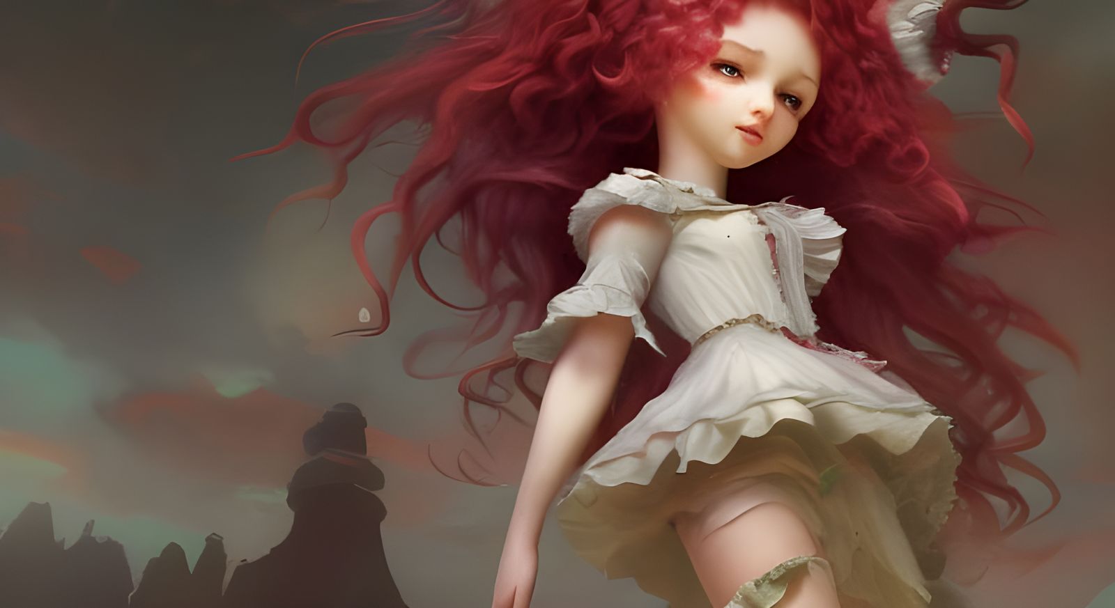 Strawberry Shortcake Dark Fantasy Concept Art