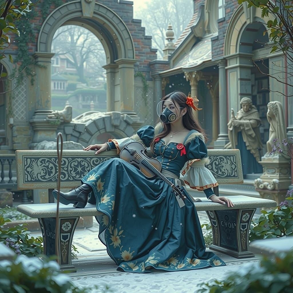 Dreaming of Escape Through a Solarpunk Portal