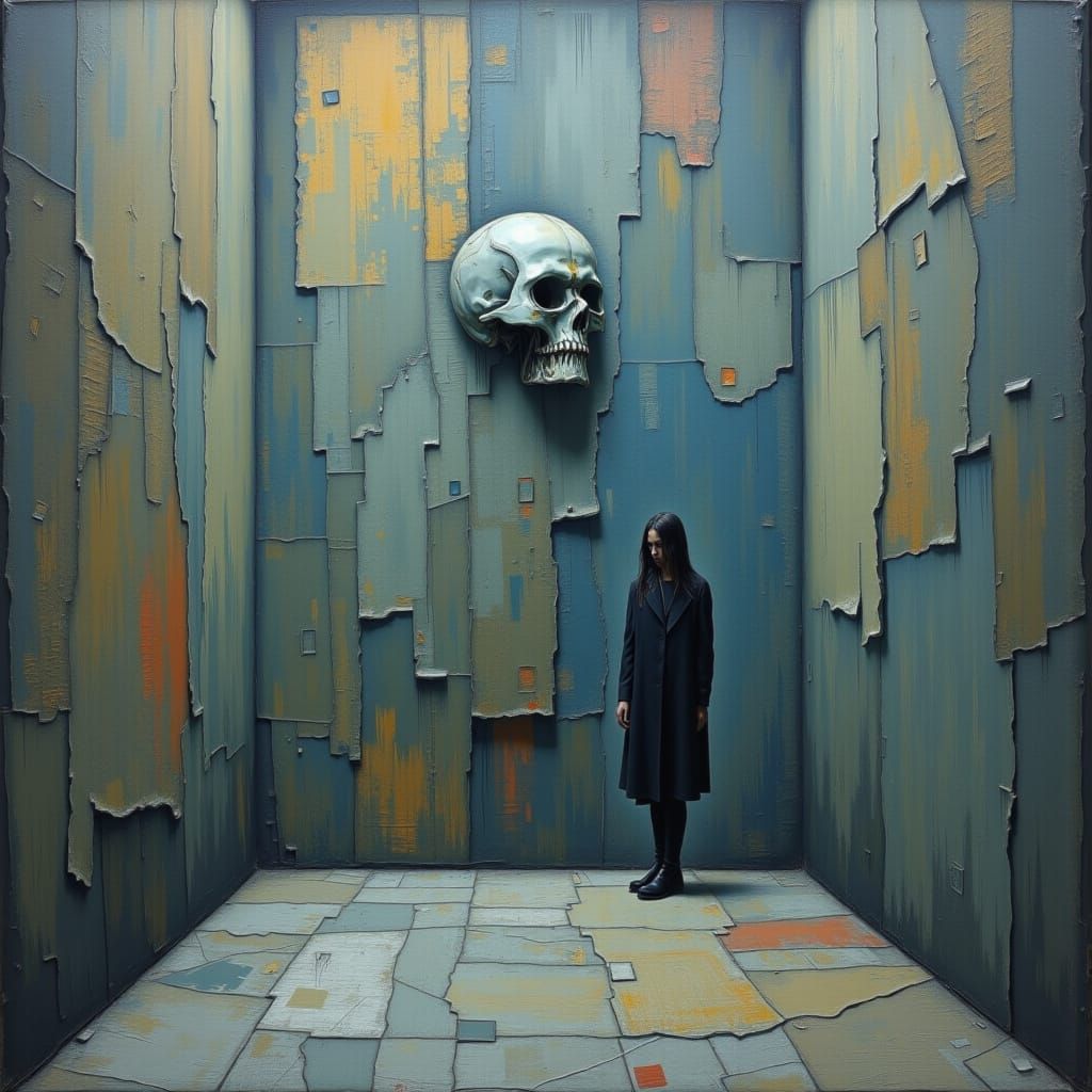 Surreal Room Where Breathing Echoed