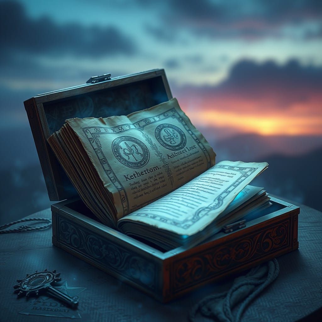Ancient Tome Radiates Mysterious Energy in Whispers of the M...