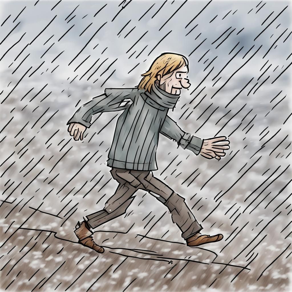 Tranquil Landscape Where Chilly Winds Don't Blow