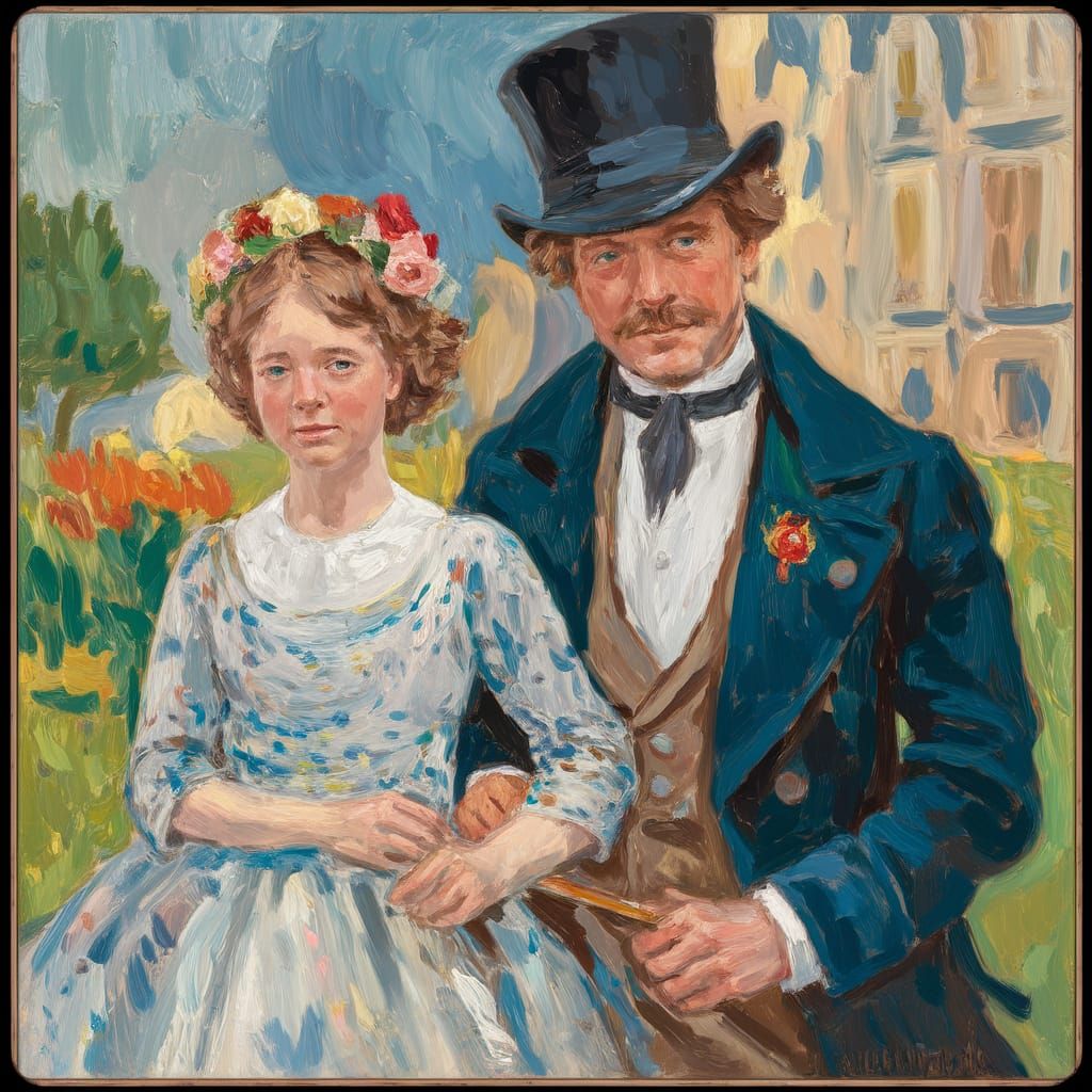 Monsieur Prat and His Daughter