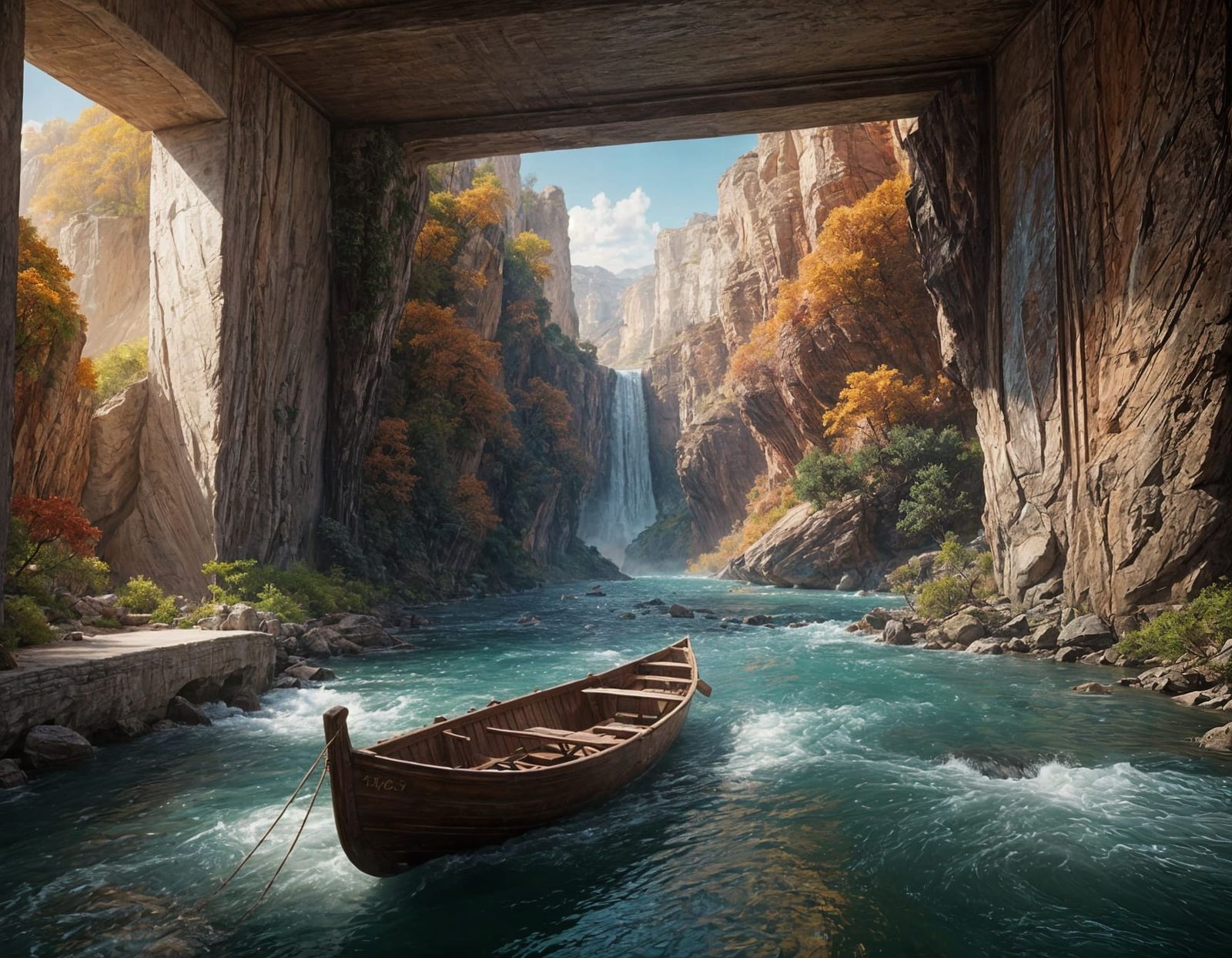 Riverine Renaissance: A Submerged Gallery