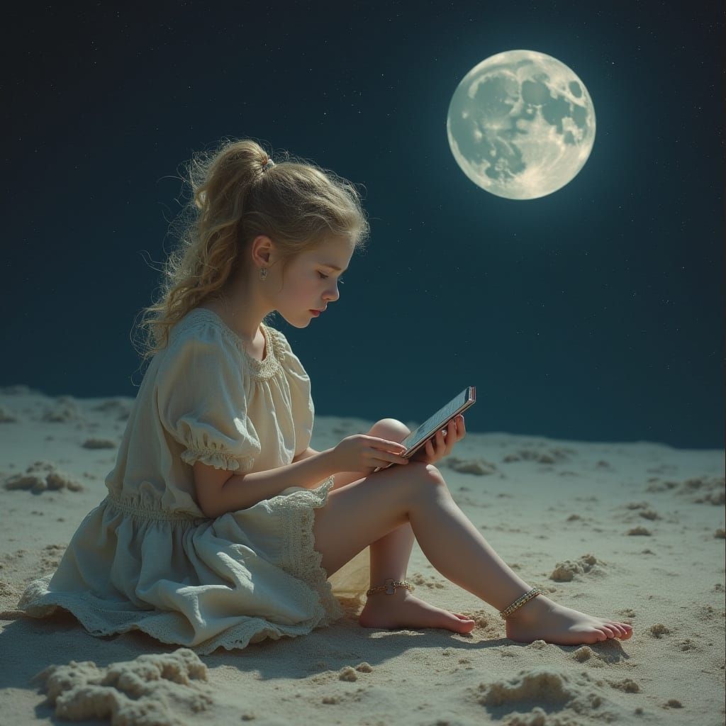 Moonchild's Lunar Games: A Whimsical Space Adventure