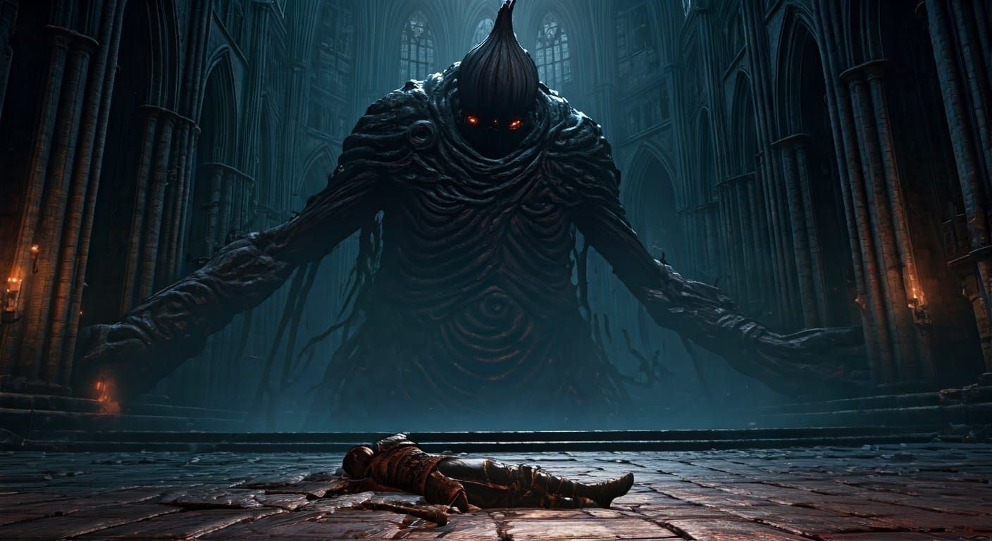 Dark Souls Onion Pisser in Byzantine Style