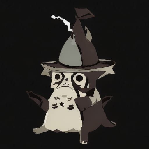 Mimikyu Relaxing at a Coffee Shop