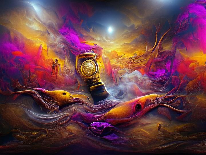 Time Travel: Dark Fantasy Concept Art in 8K