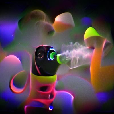 Garcello Vaping in Neon Style, Friday Night Funkin'