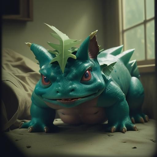 Cinematic Venusaur Film Still